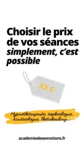 Comment fixer prix séance Comment fixer prix séance