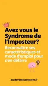 Syndrome de l'imposteur Syndrome de l'imposteur